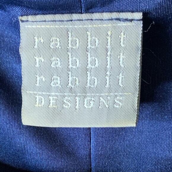 Rabbit Designs Maxi Dress Sparkle Floral Women Size 8 Petite Long Sleeve Printed - Picture 7 of 8